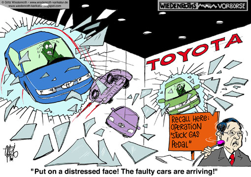 toyota gas pedal cartoon #1